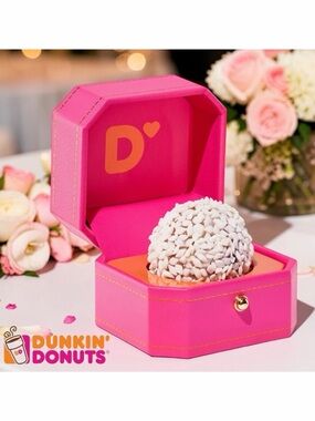 Dunkin' Donuts LIMITED‎ EDITION “I Dough” Ring Box - RELEASED 03/20/2026